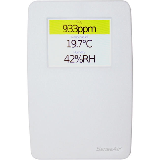Senseair tSENSE CO2 - temperature and humidity meter with 0-10V output signal